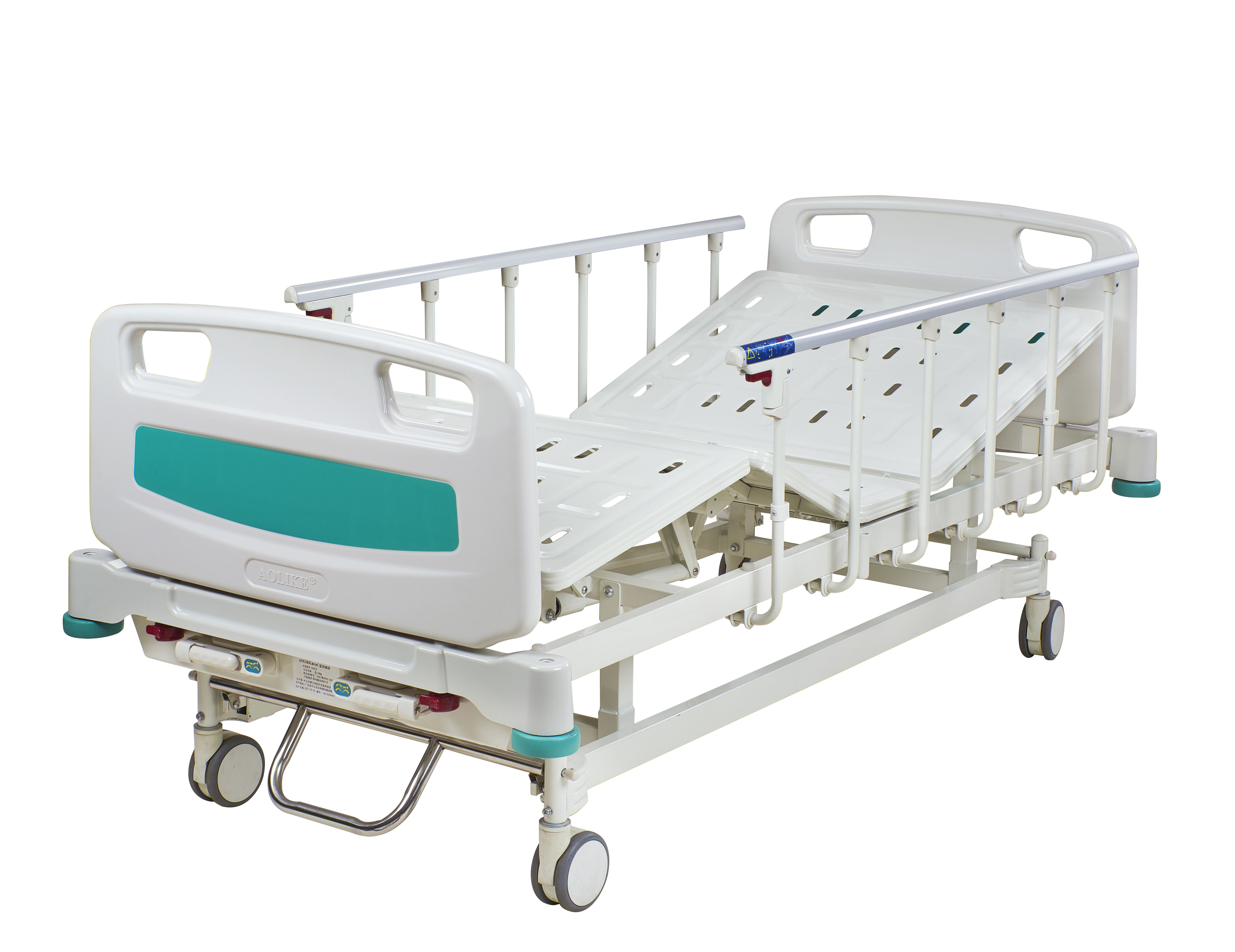 手動雙搖中控護(hù)理床ALK-AA201FZL